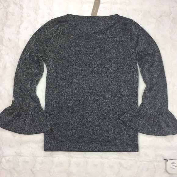 J. Crew Sparkle Bell Top NWT Size Small - Picture 4 of 8